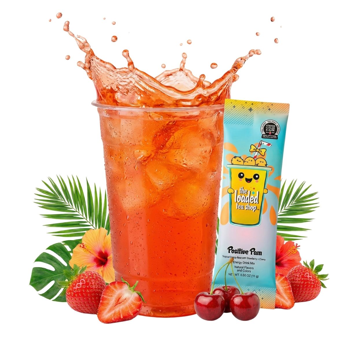 50 Case Positive Pam - Fun Tea Flavors