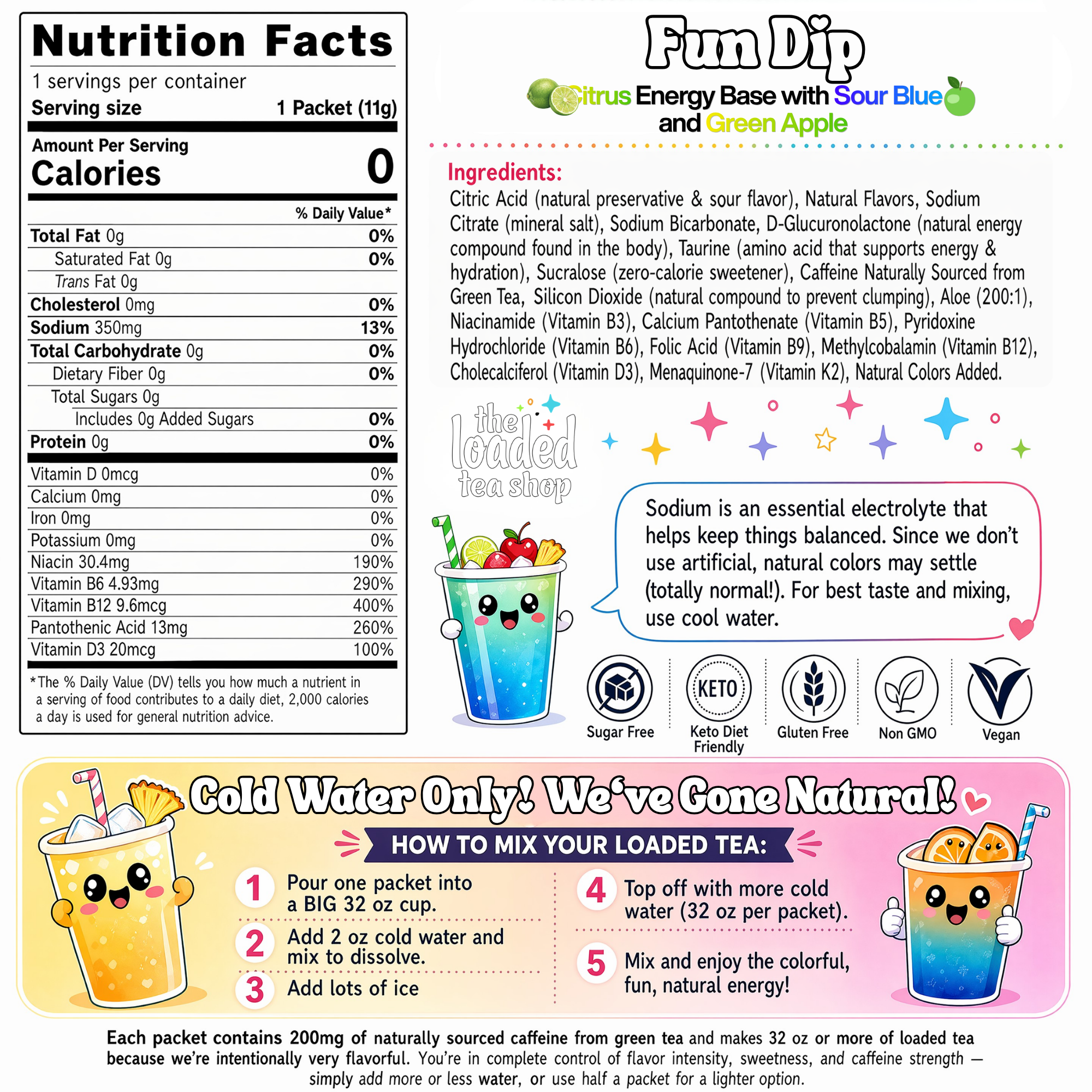 50 Case Fun Dip - Sip Bundle Pick