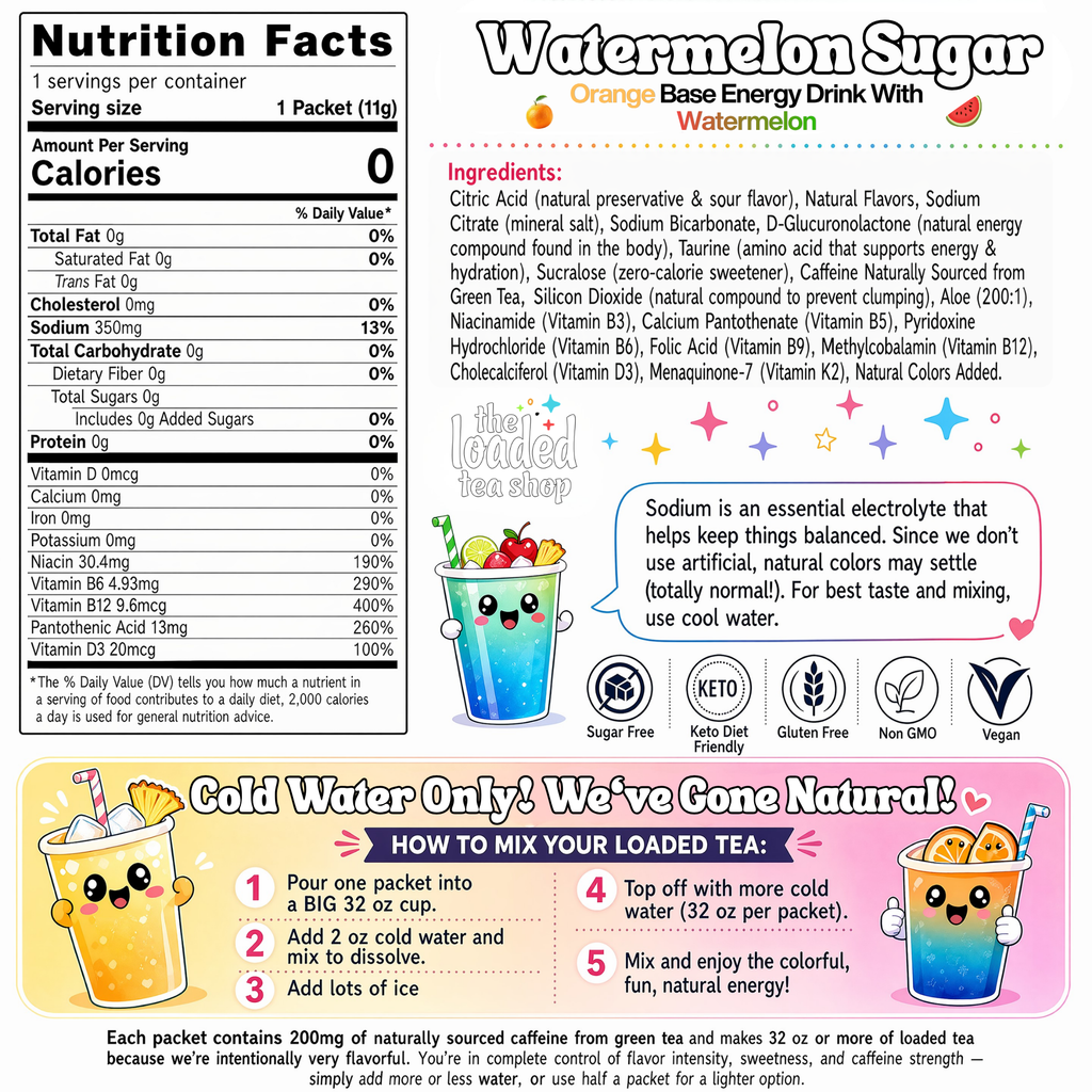 50 Case Watermelon Sugar - Your Mix Lineup